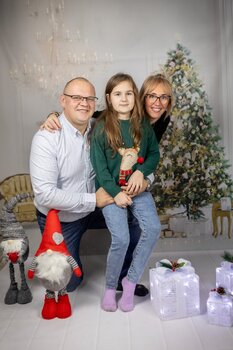 Świąteczna sesja zdjęciowa