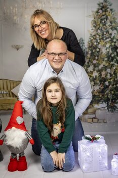 Świąteczna sesja zdjęciowa
