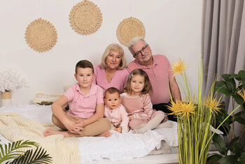 Sesja z okazji Dnia Babci i Dziadka