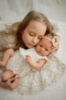 sesja noworodkowa w studio