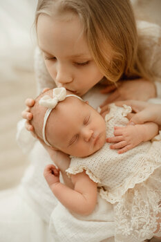 sesja noworodkowa w studio