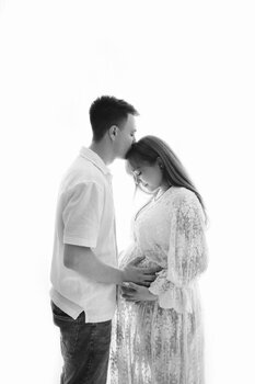 sesja ciążowa w studio