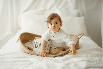 Sesja roczkowa w studio