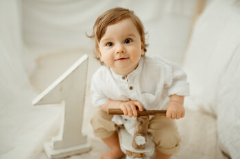 Sesja roczkowa w studio