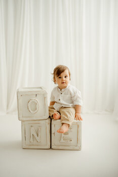 Sesja roczkowa w studio