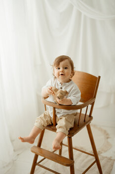 Sesja roczkowa w studio