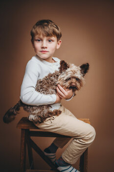 Sesja rodzinna w studio