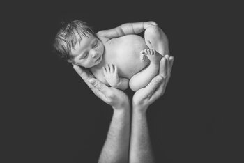 Sesja noworodkowa w studio