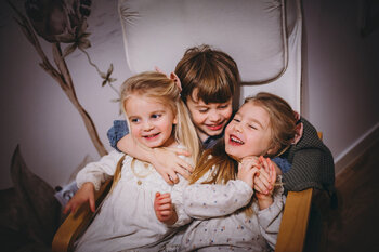 Sesja rodzinna domowa