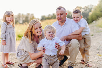 Sesja rodzinna plener