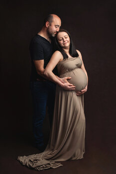Sesja ciążowa w studio