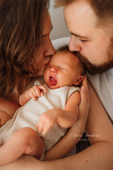 Sesje noworodkowe Lifestyle