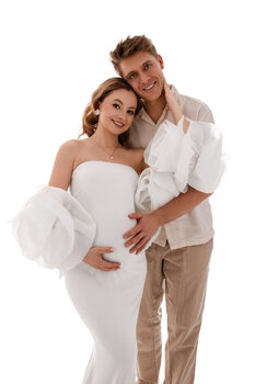 Sesja ciążowa w STUDIO