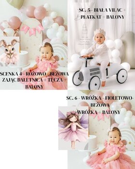 NOWOŚĆ!!! SESJA URODZINOWA - 1, 2 ,3 LATKÓW