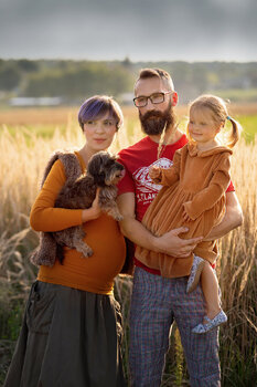 Jesienna sesja plenerowa