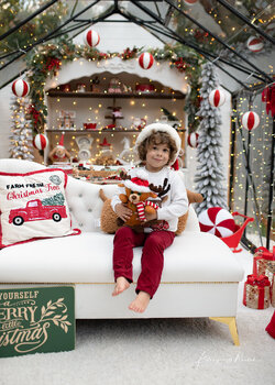 Mini sesje Świąteczne w szklarni Legionowo