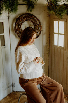 Minimalistyczna mini sesja świąteczna