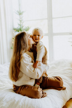 Minimalistyczna mini sesja świąteczna