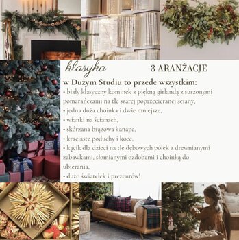 MINI SESJA ŚWIĄTECZNA W STUDIO STREFA KLIMATYCZNA 10.11 ✨