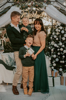 Sesje świąteczne w szklarence 2025🎄❄️