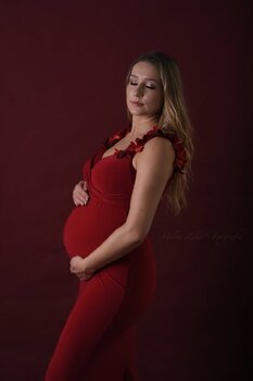 Sesja ciążowa w studio