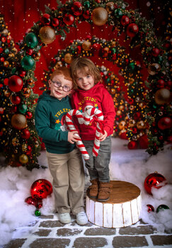 Christmas Studio Mini Session 2024