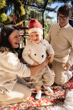 Sesja świąteczna w szklarni
