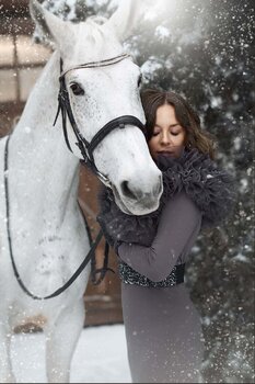 ❄️ KOBIECA ZIMOWA SESJA PLENEROWA ❄️ z makijażem 