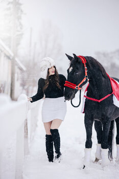 Świąteczna Mini Sesja Jeździecka