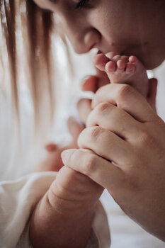 Sesja w szpitalu "Witamy Cię Maluszku"