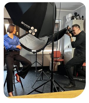 Sesja biznesowa w Studio Wizerunkuj