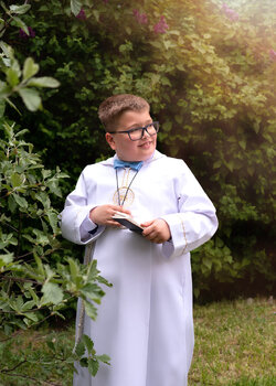 Sesja zdjęciowa  I Komunia Święta
