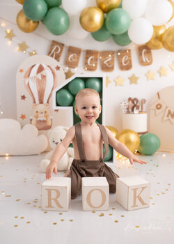 Sesja urodzinowa dla chłopca