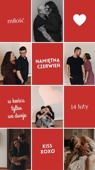 Portret walentynkowy