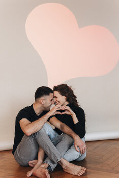 Portret walentynkowy