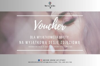 Voucher na sesję zdjęciową