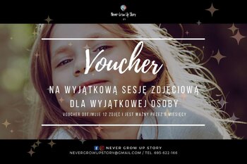 Voucher na sesję zdjęciową