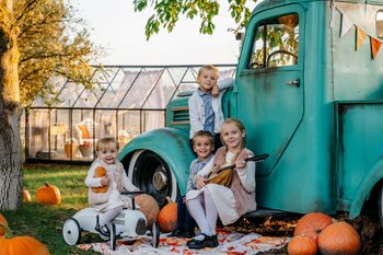🎃 Jesienna szklarnia + dyniowy pickup Teodor