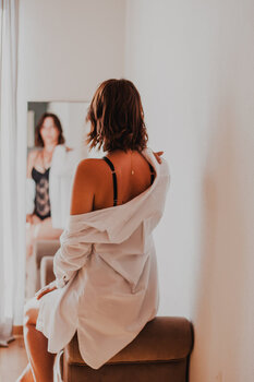 Sinnliches Frauen-Fotoshooting