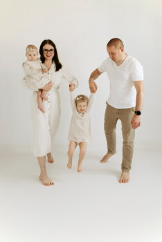 Sesja rodzinna studio/plener