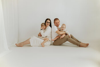 Sesja rodzinna studio/plener