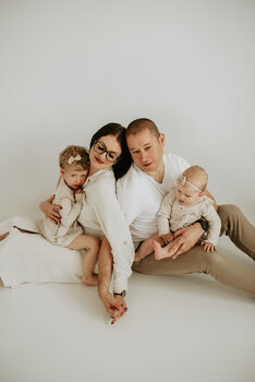 Sesja rodzinna studio/plener