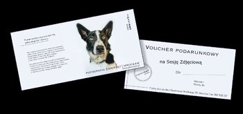 voucher / zaproszenie na sesję