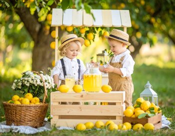 LEMONIADA - Letnia mini sesja dziecięca w plenerze 