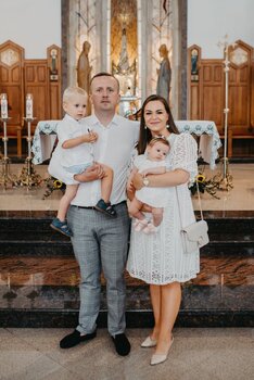 Reportaż z chrztu świętego 