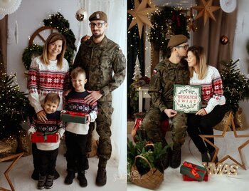 Sesja świąteczna studyjna  2025