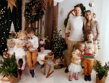 Sesja świąteczna studyjna  2025