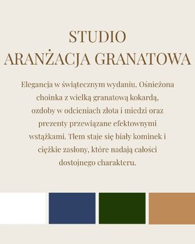 Sesja świąteczna w studio