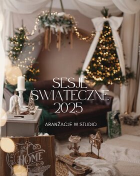 Sesja świąteczna w studio