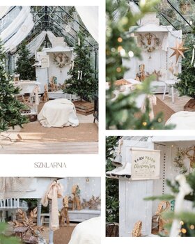 Sesja Świąteczna  w studio plenerowym